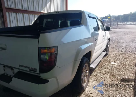 2007 Honda Ridgeline Rts from USA, damaged, VIN 2HJYK16427H503060